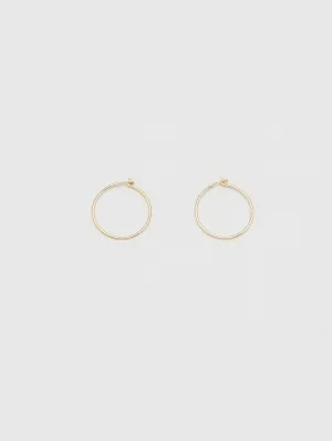 14K 303 Mini Hoops