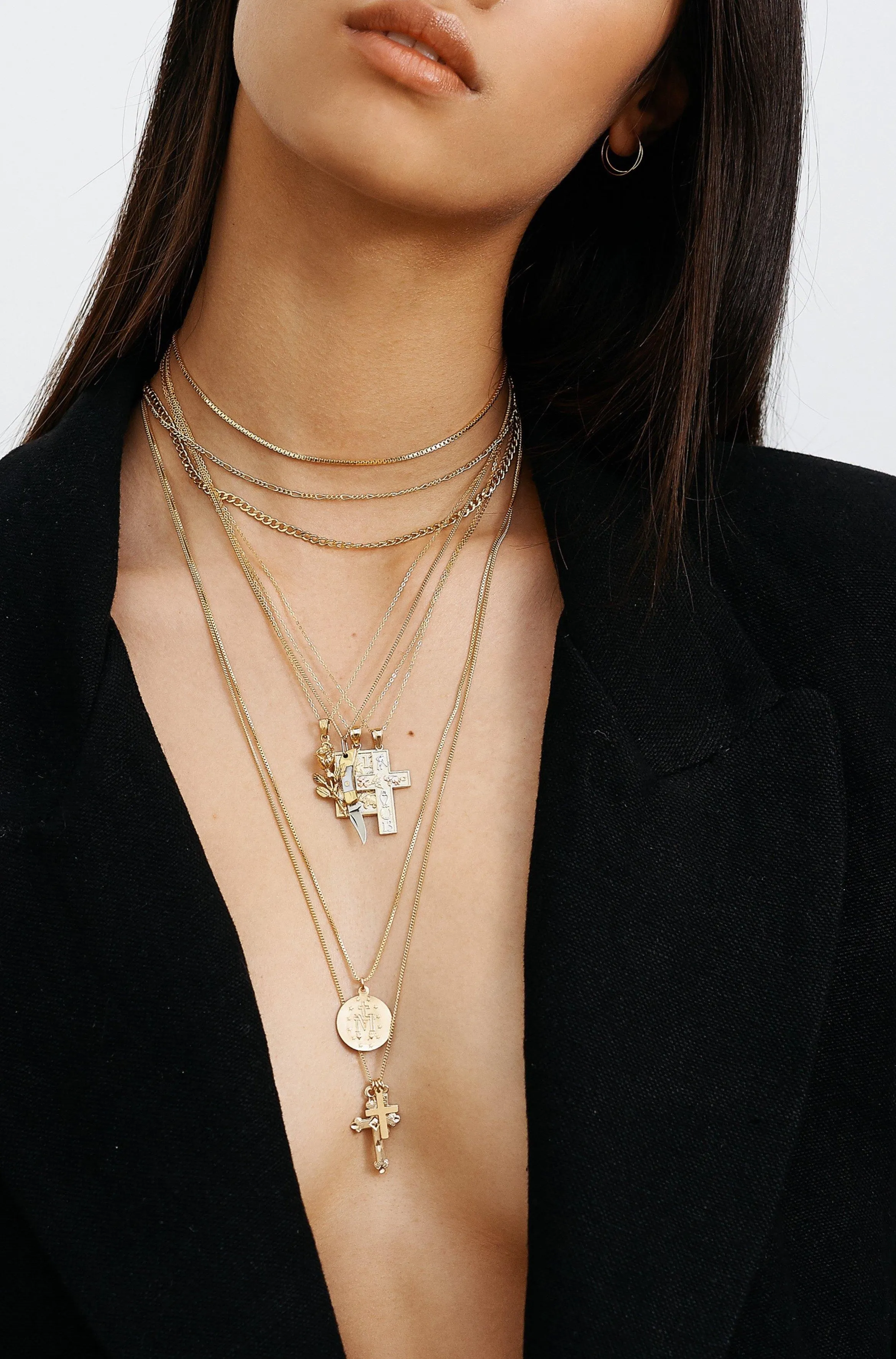 14K 303 Mini Hoops
