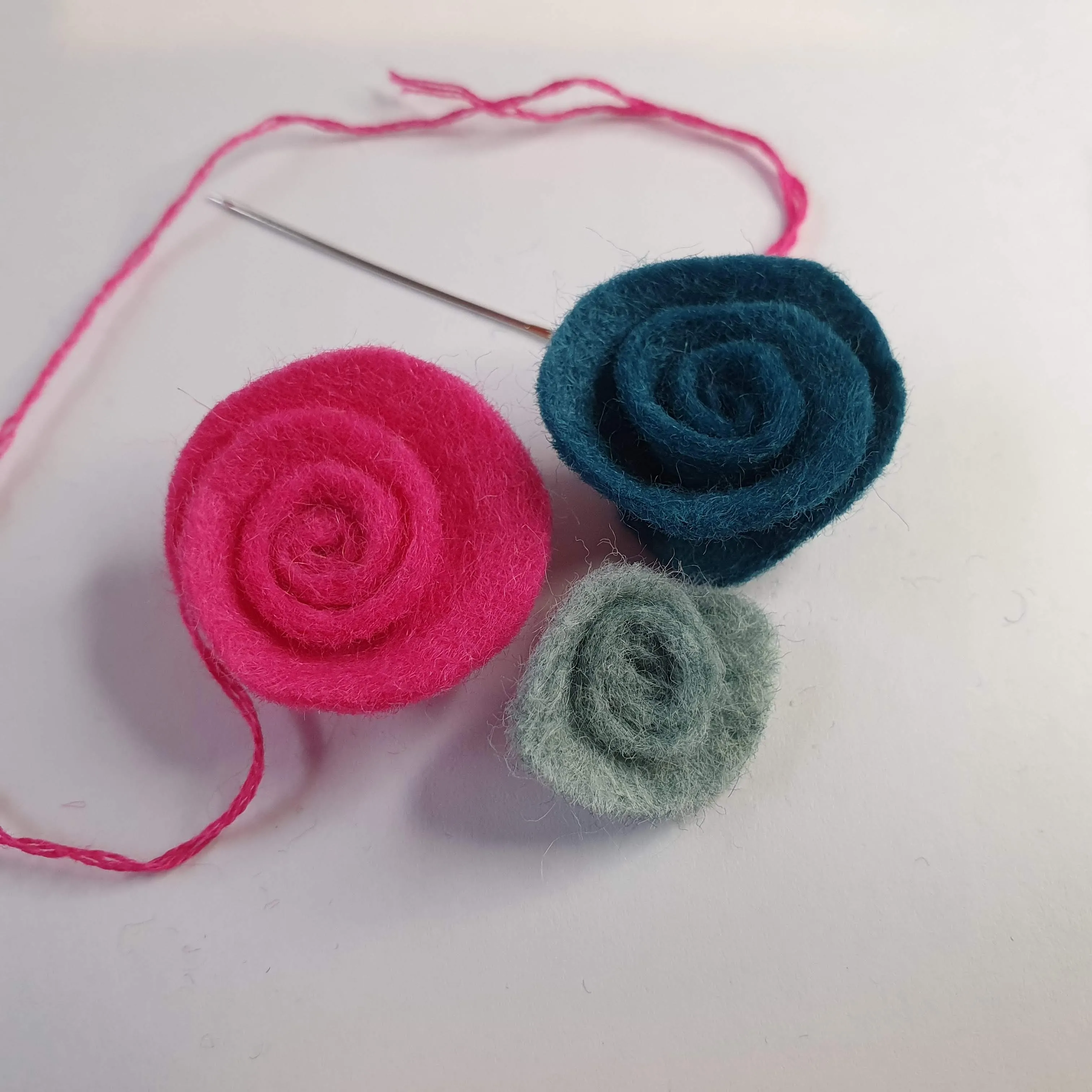 3D Flowers Brooch Making Kit - by Lucy Jackson