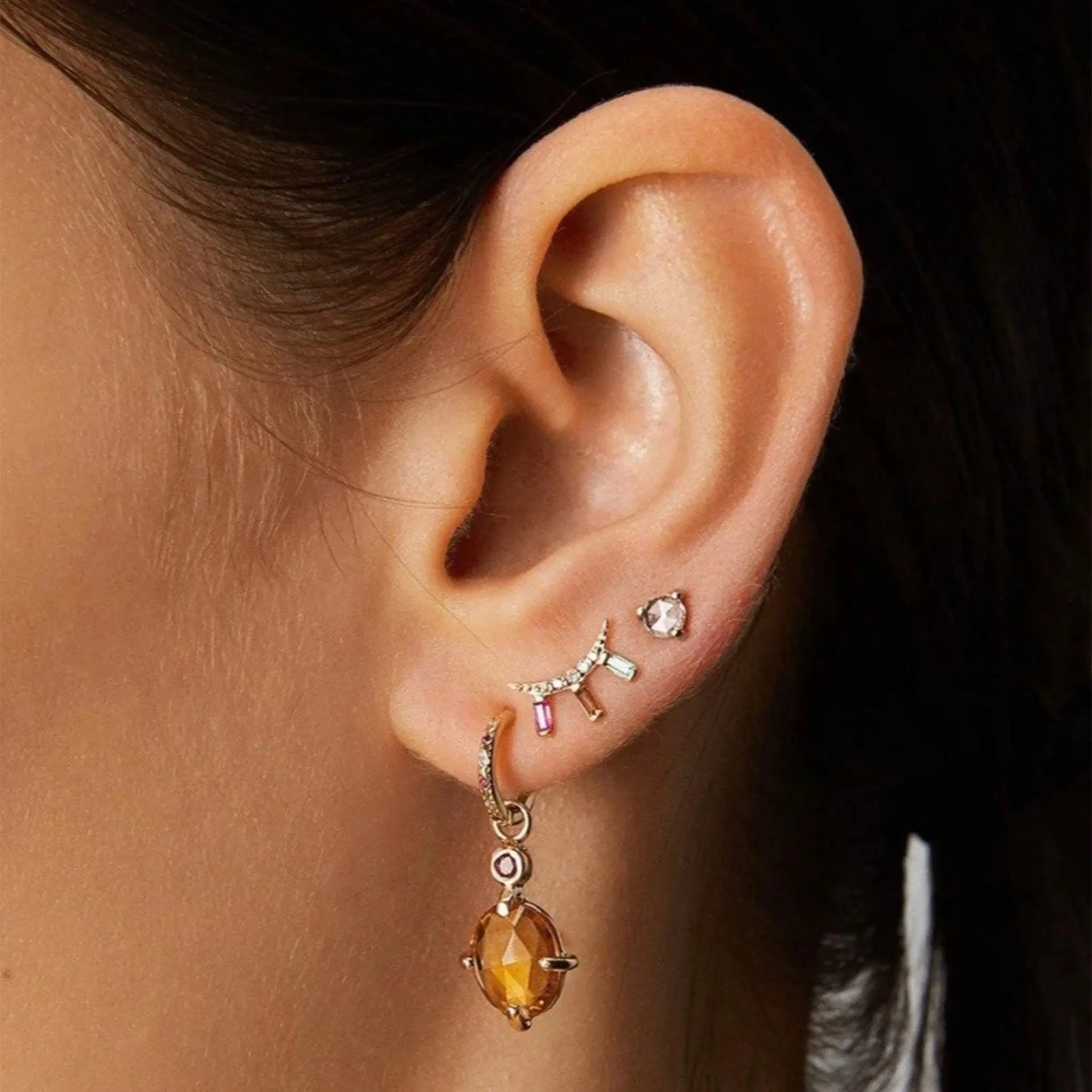 Alice Charm with Citrine