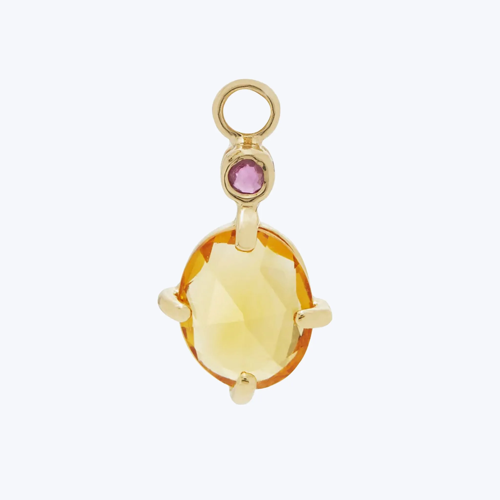 Alice Charm with Citrine