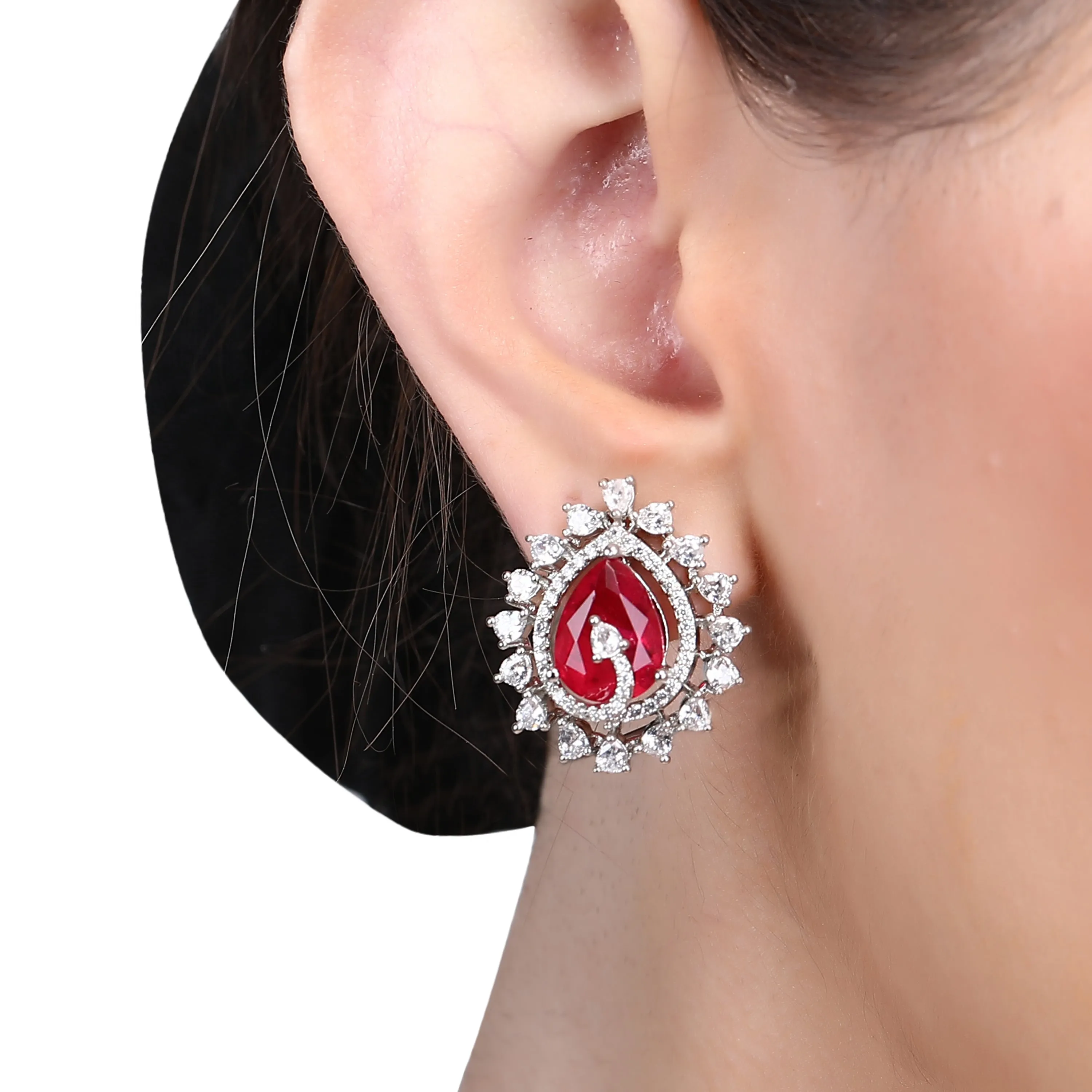 Aliyah Zircon Pendant Set