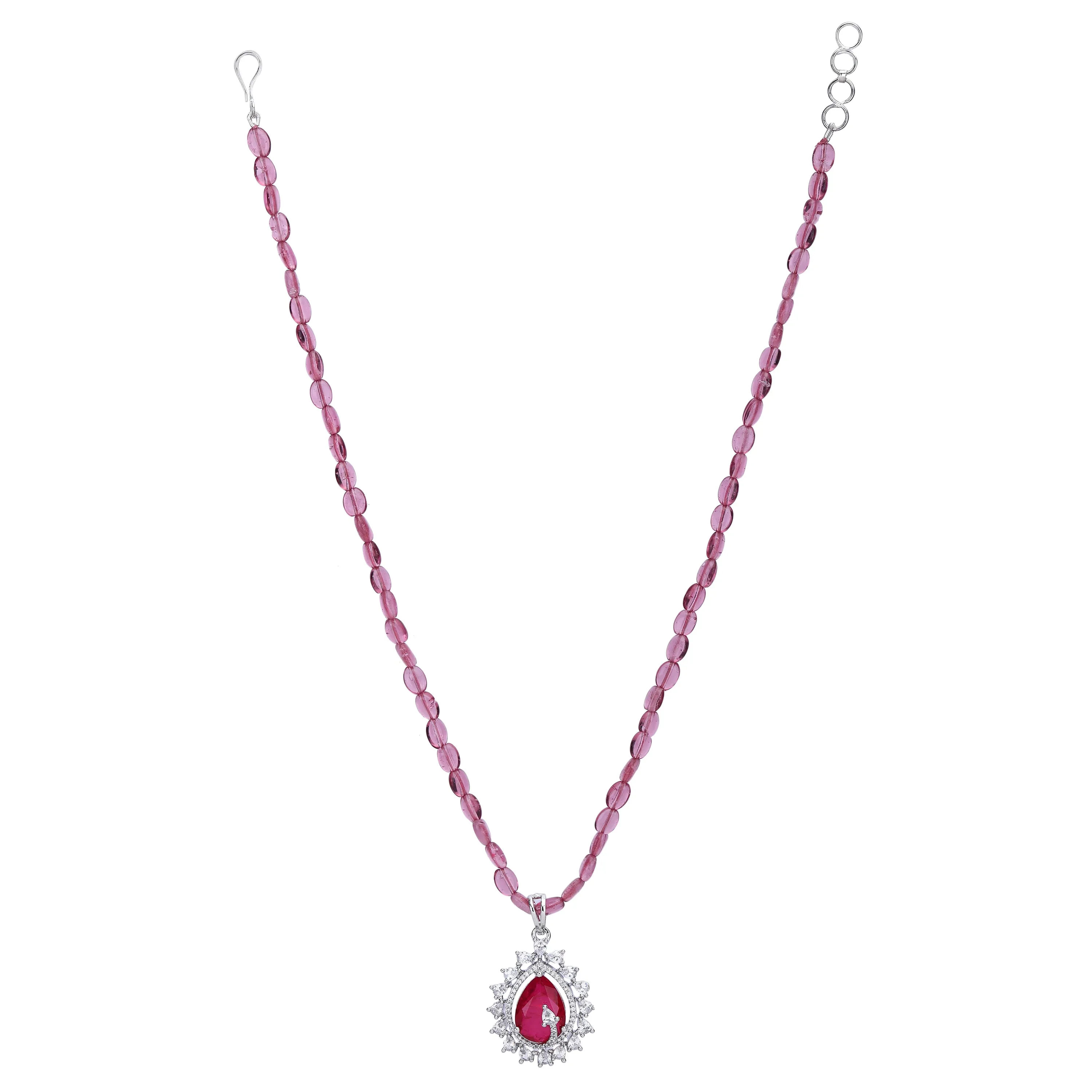 Aliyah Zircon Pendant Set