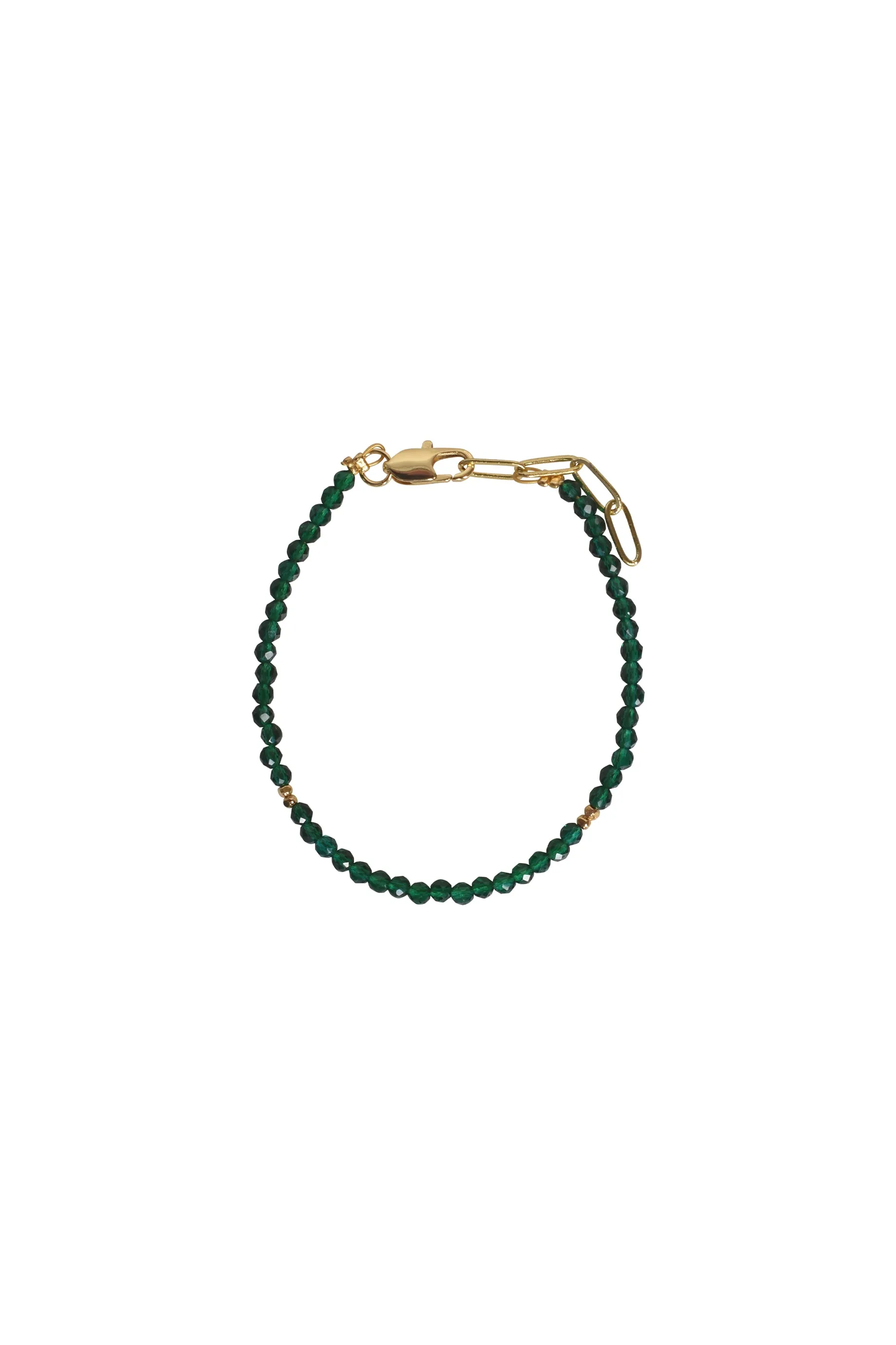 Alouette Design
 Seed Bracelet - Emerald