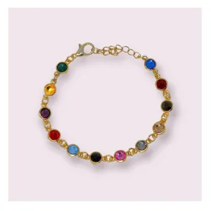 Bejeweled Gold Plated Bracelet, Taylor Midnight Bracelet, TS Bracelet