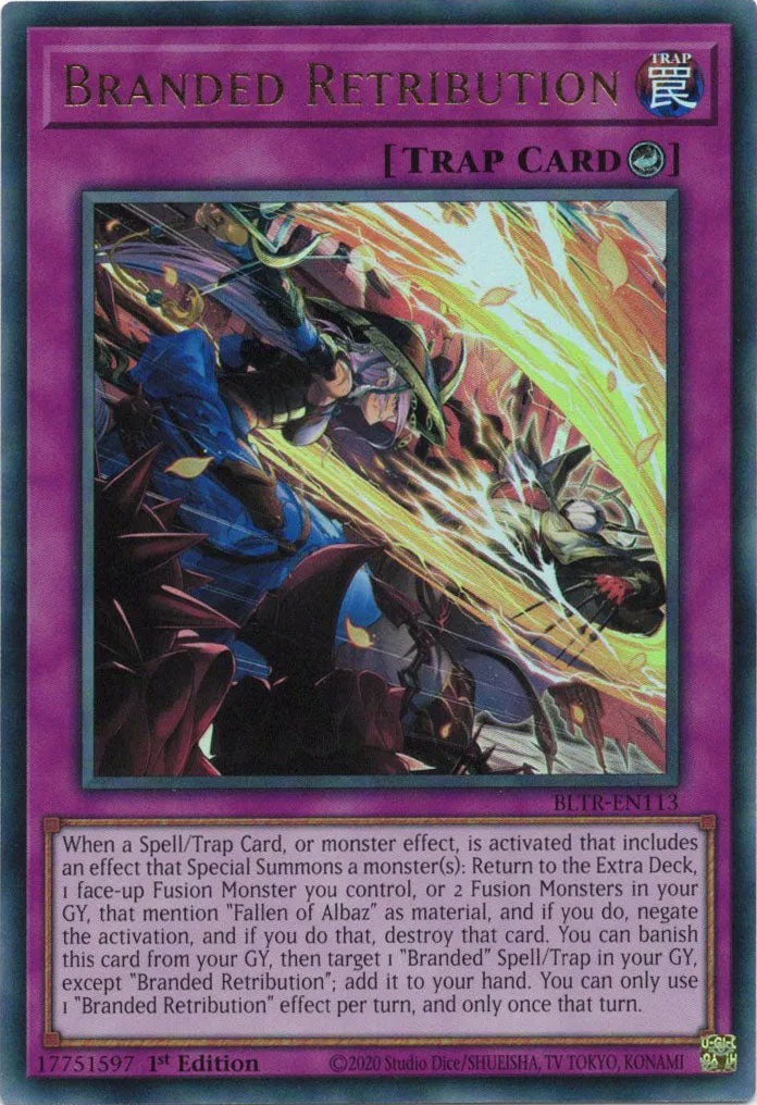 BLTR-EN113 Branded Retribution Ultra Rare NM