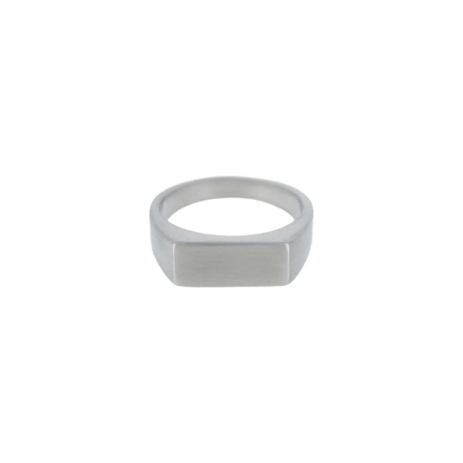 Brushed Silver Signet