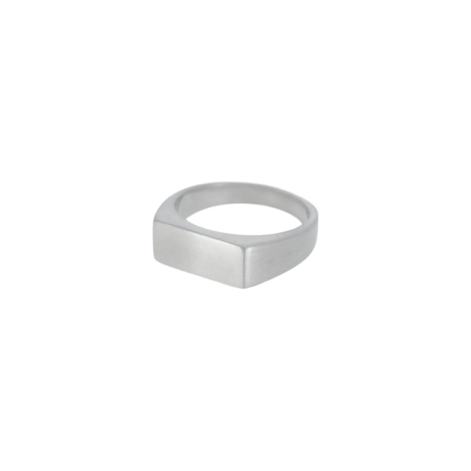 Brushed Silver Signet