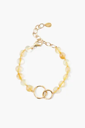 Chan Luu Reunion Link Bracelet in Citrine