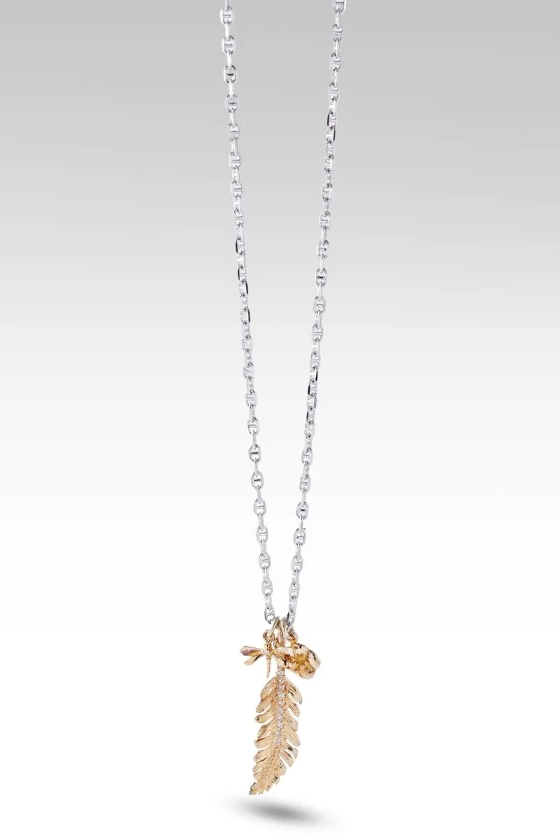 Changes Within Necklace™ in White Zircon