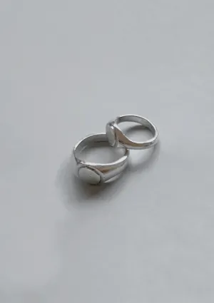 Circle Signet Ring