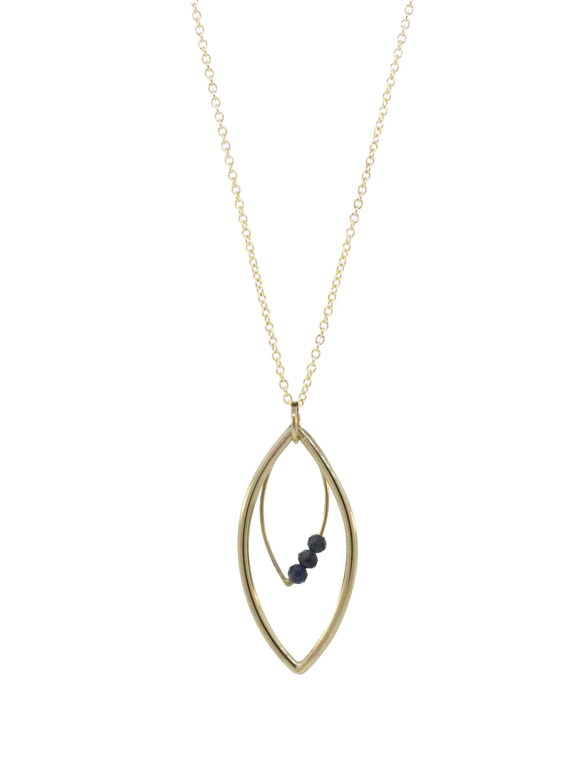 Circuit Necklace - Marquise