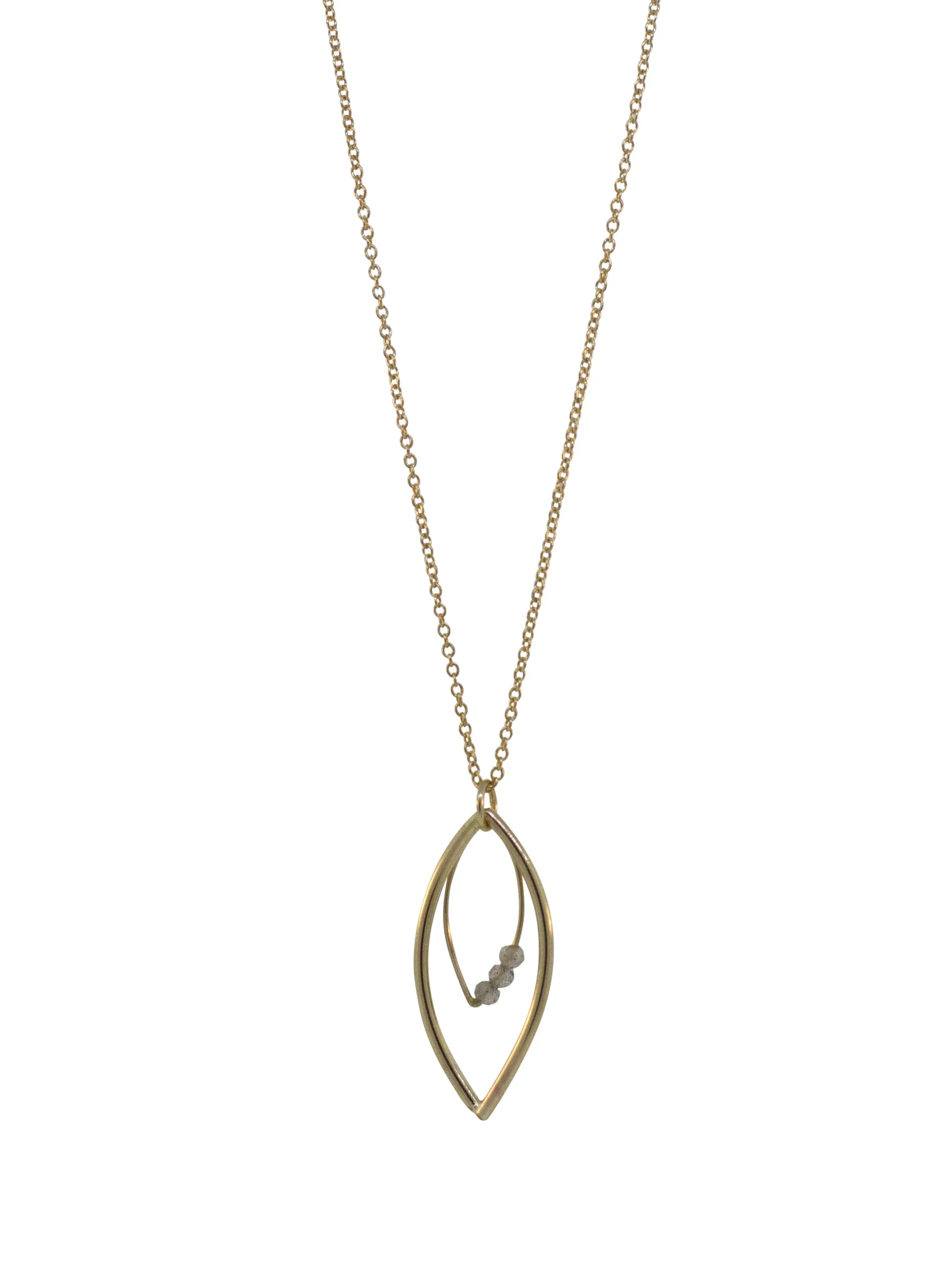 Circuit Necklace - Marquise