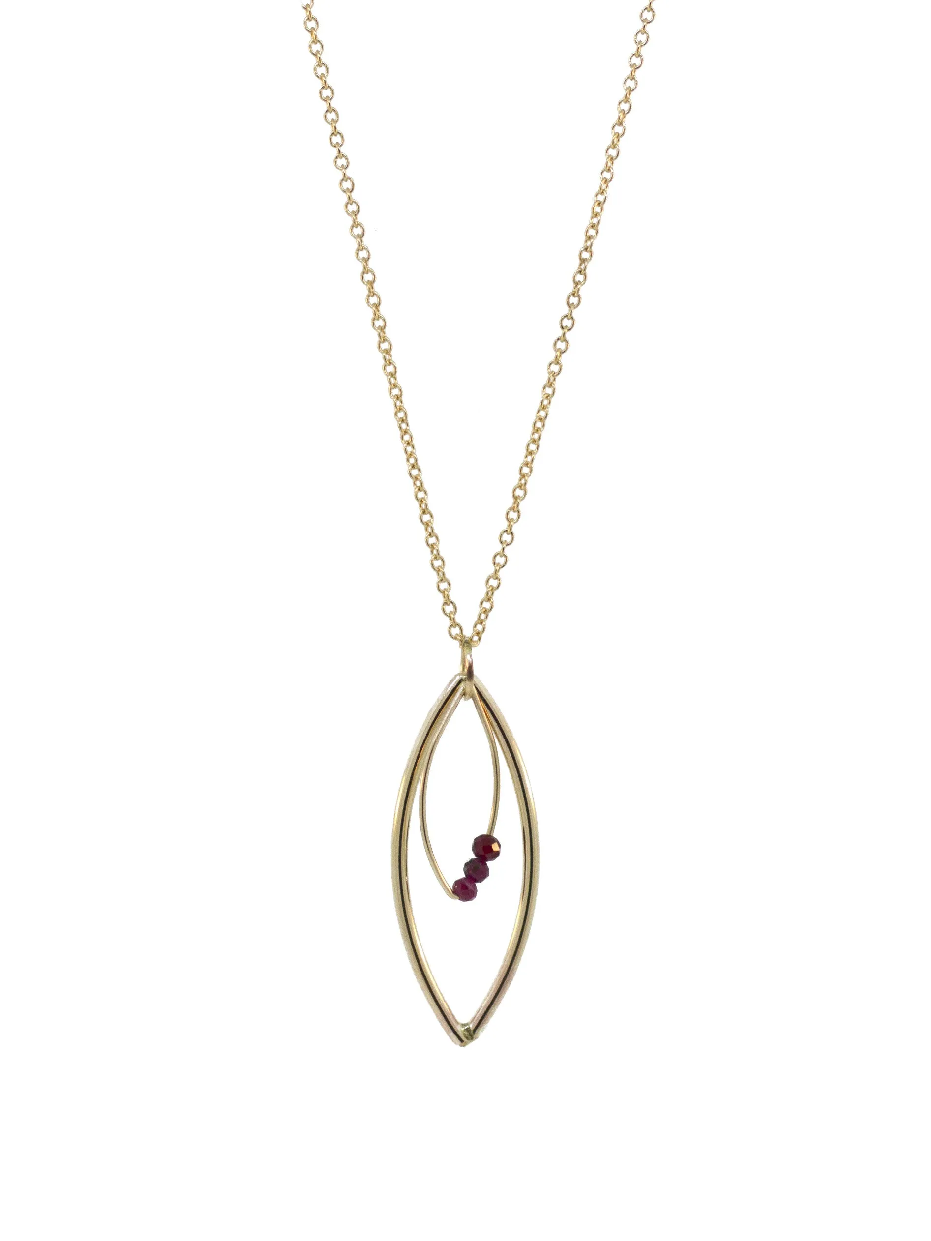 Circuit Necklace - Marquise