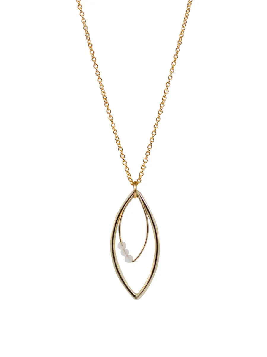Circuit Necklace - Marquise