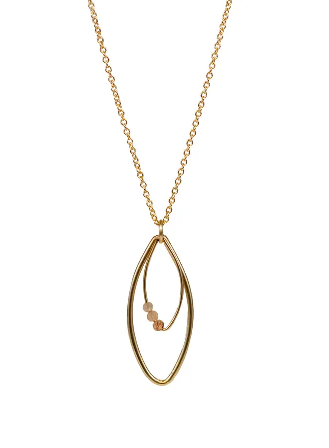 Circuit Necklace - Marquise