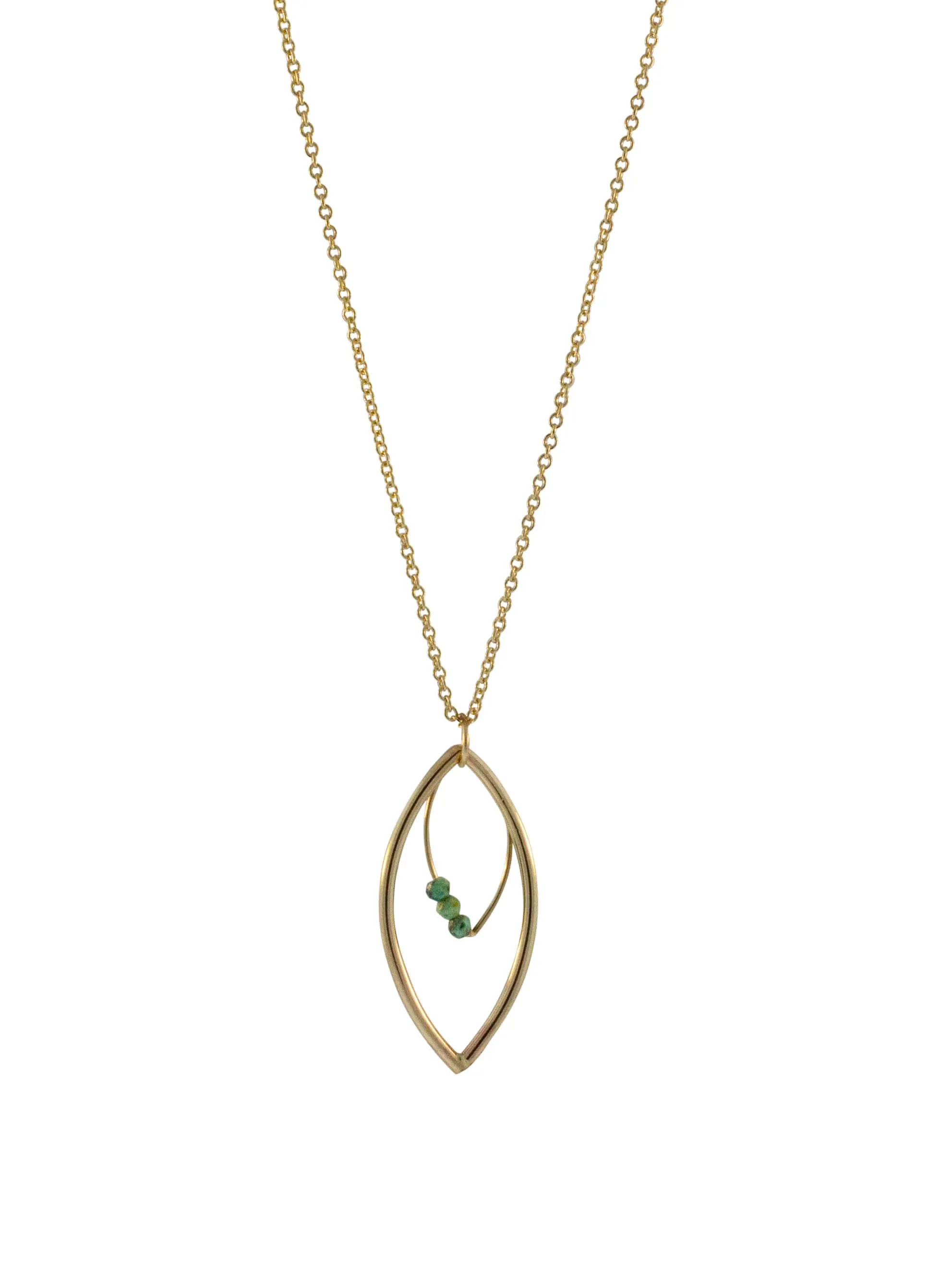 Circuit Necklace - Marquise