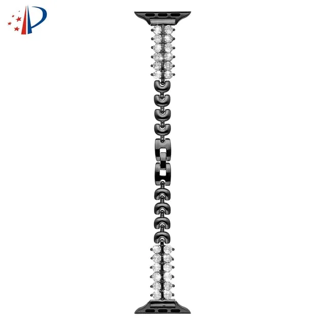 Diamond Zircon Strap For Apple Watch 9 8 7 6 5 4 Ultra 2 High-end woman Bracelet Iwatch Series Band 49mm 38/40mm 41mm 42/44/45mm