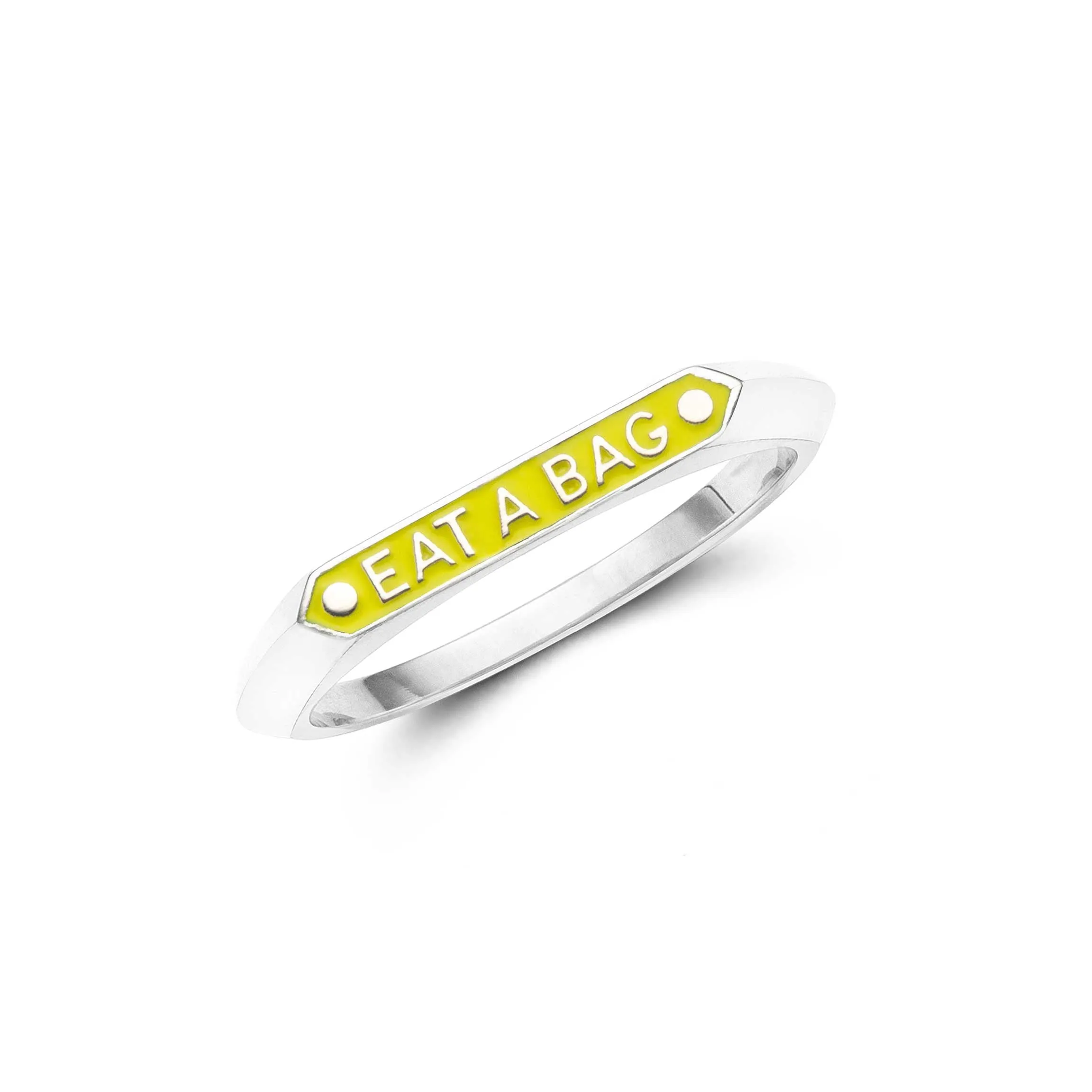 Eat a Bag Signet Ring
