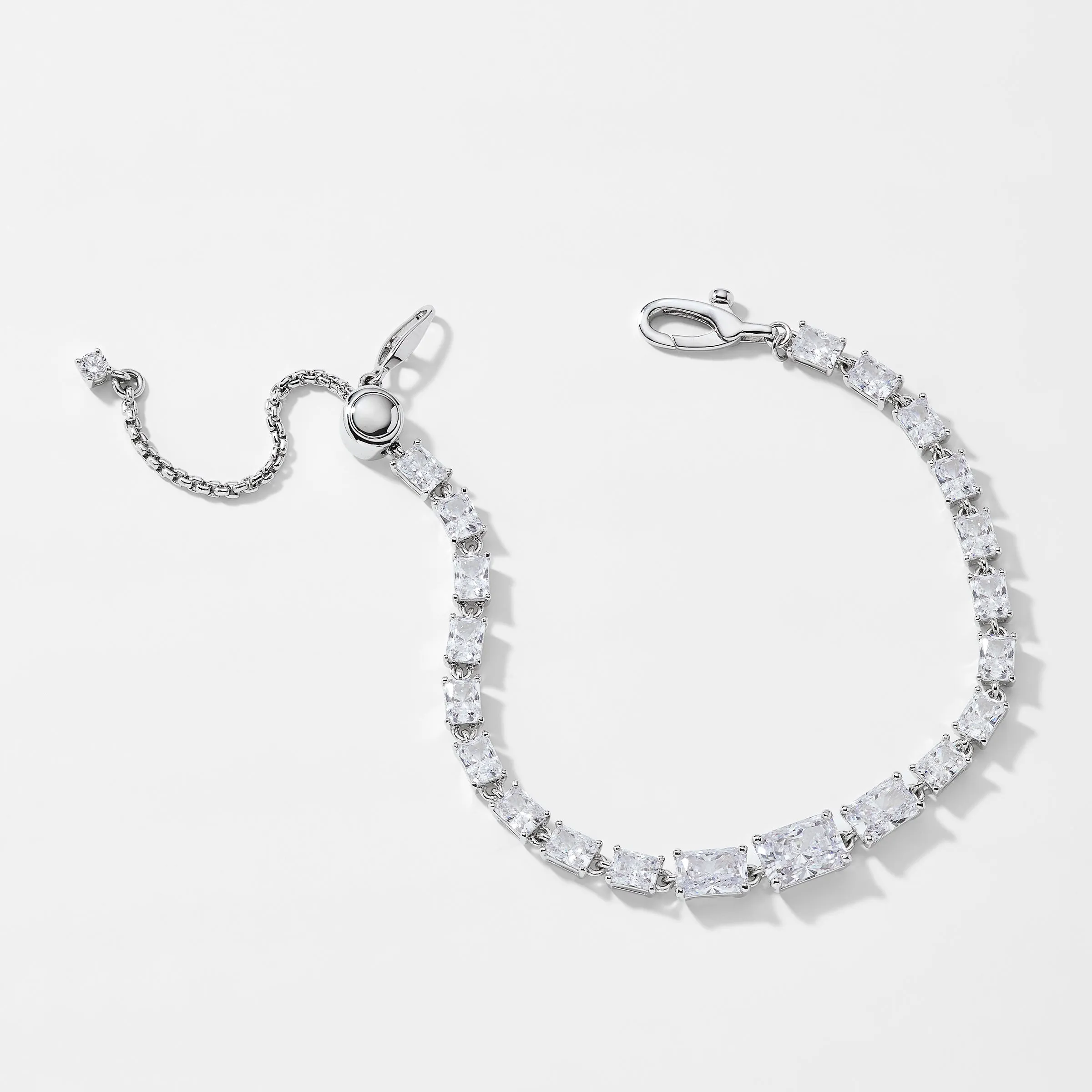 EMERALD ISLE CZ LINE BRACELET