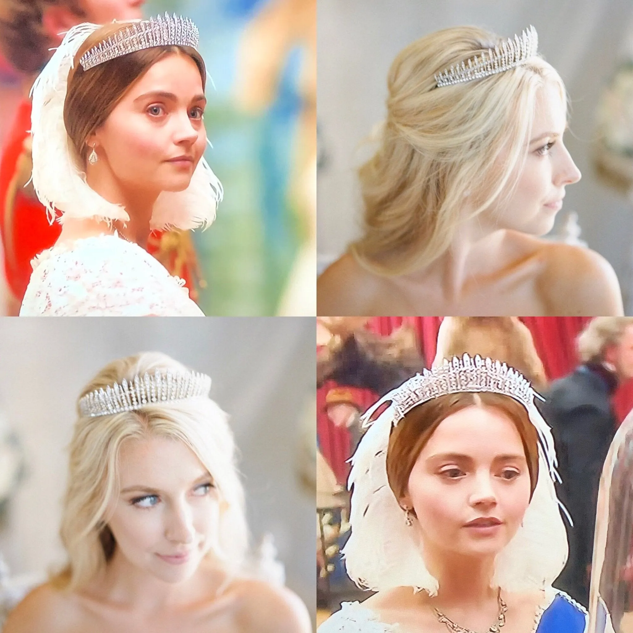 FRINGE Bridal Tiara