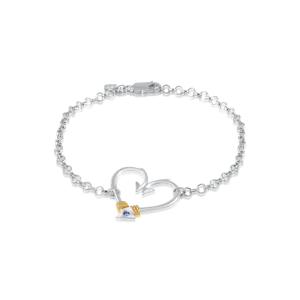 Hook Heart Bracelet (Large)