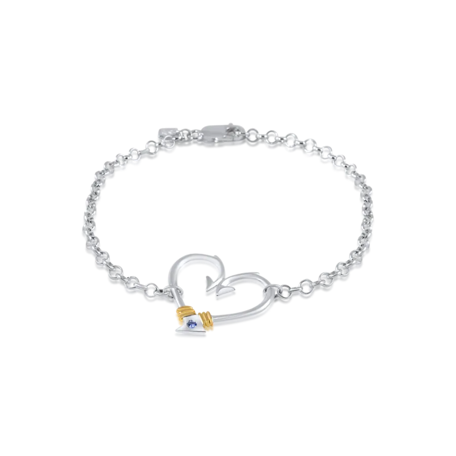 Hook Heart Bracelet (Large)