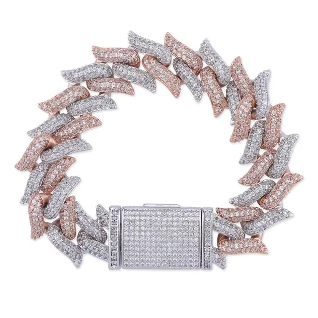 Iced Out CZ Stone Bracelet