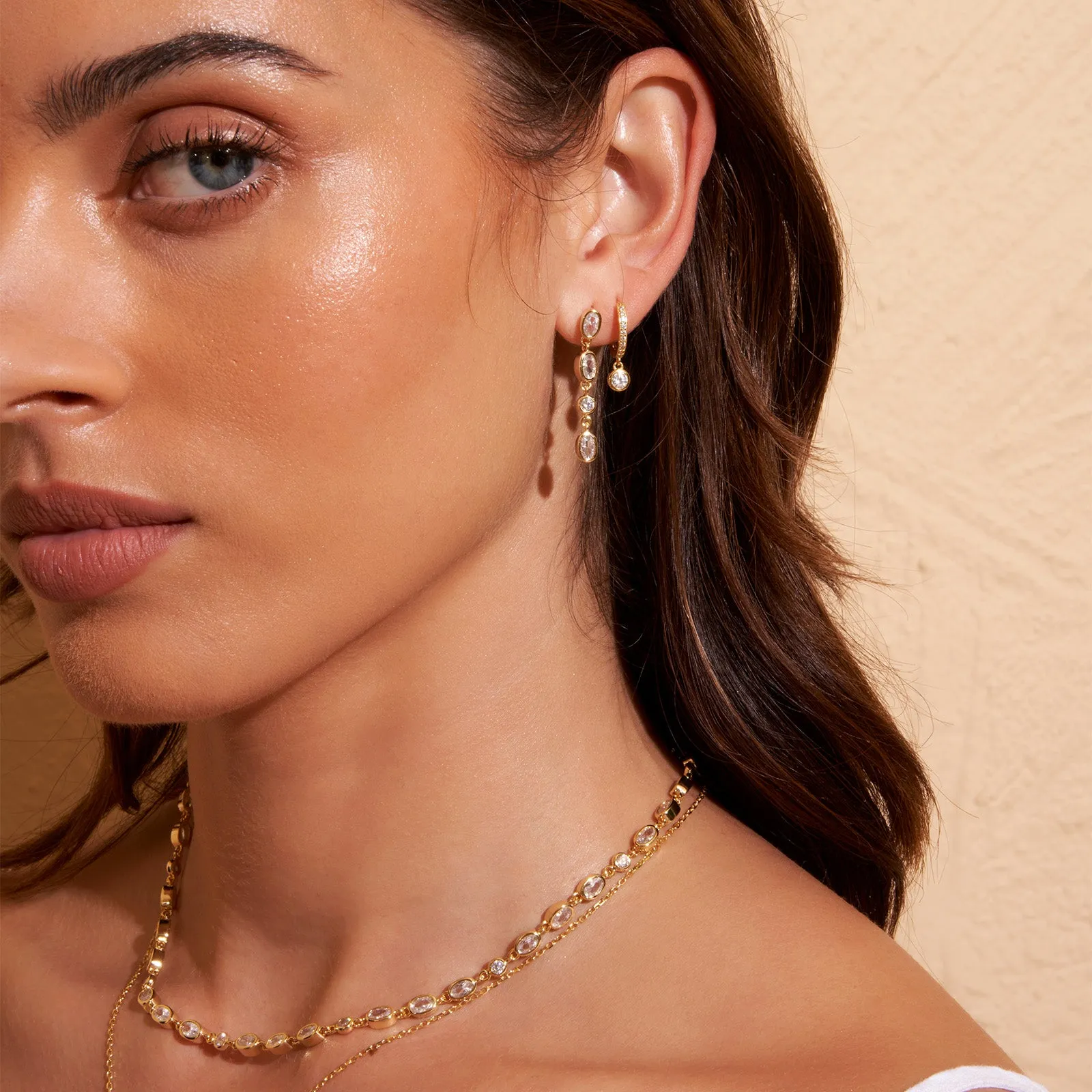 Isadora Gold Necklace - Stone