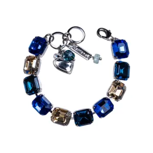 Large Emerald Cut Bracelet in "Fairytale" *Custom*