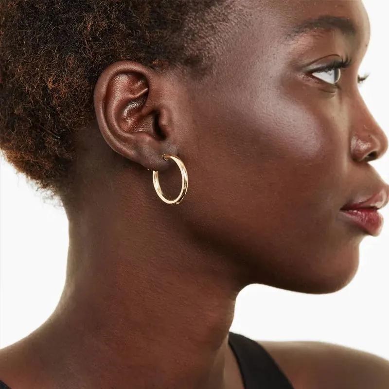 Large Hoop Earrings - Hannaca