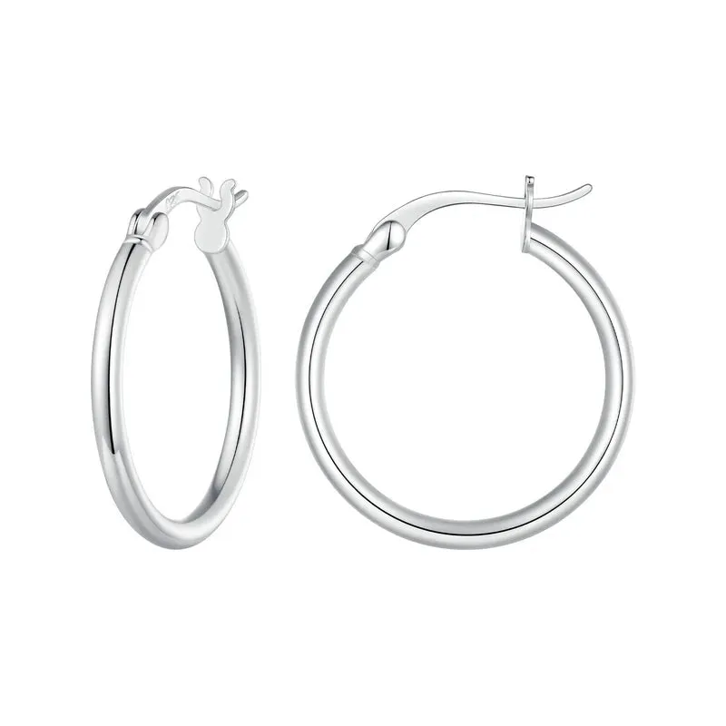 Large Hoop Earrings - Hannaca