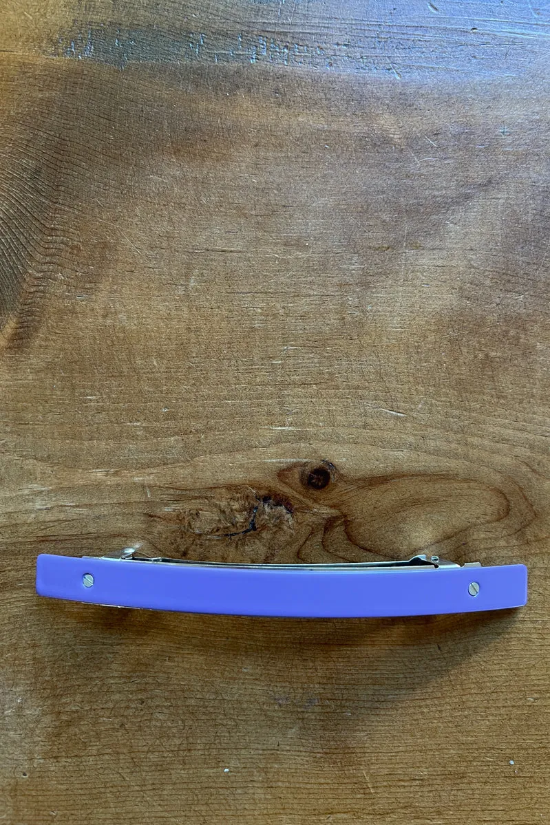 Pale Purple XL Barrette 21