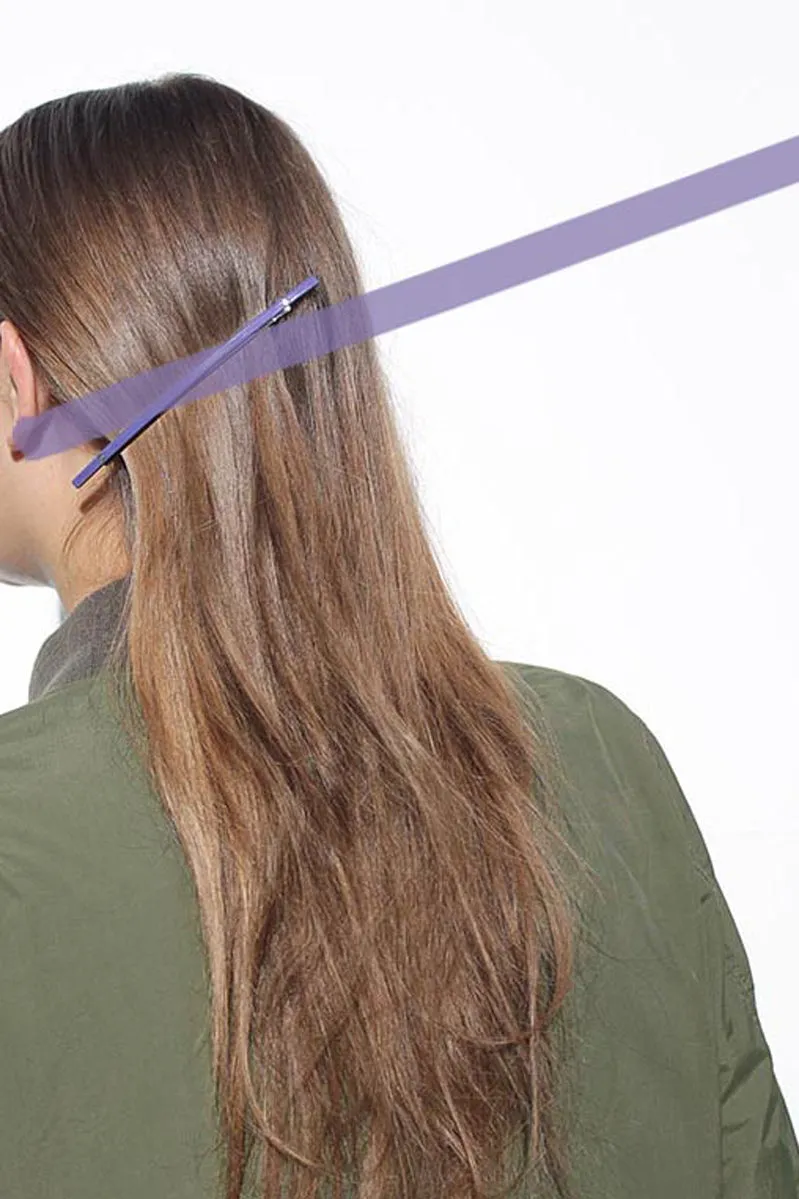 Pale Purple XL Barrette 21