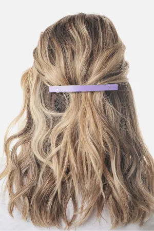 Pale Purple XL Barrette 21