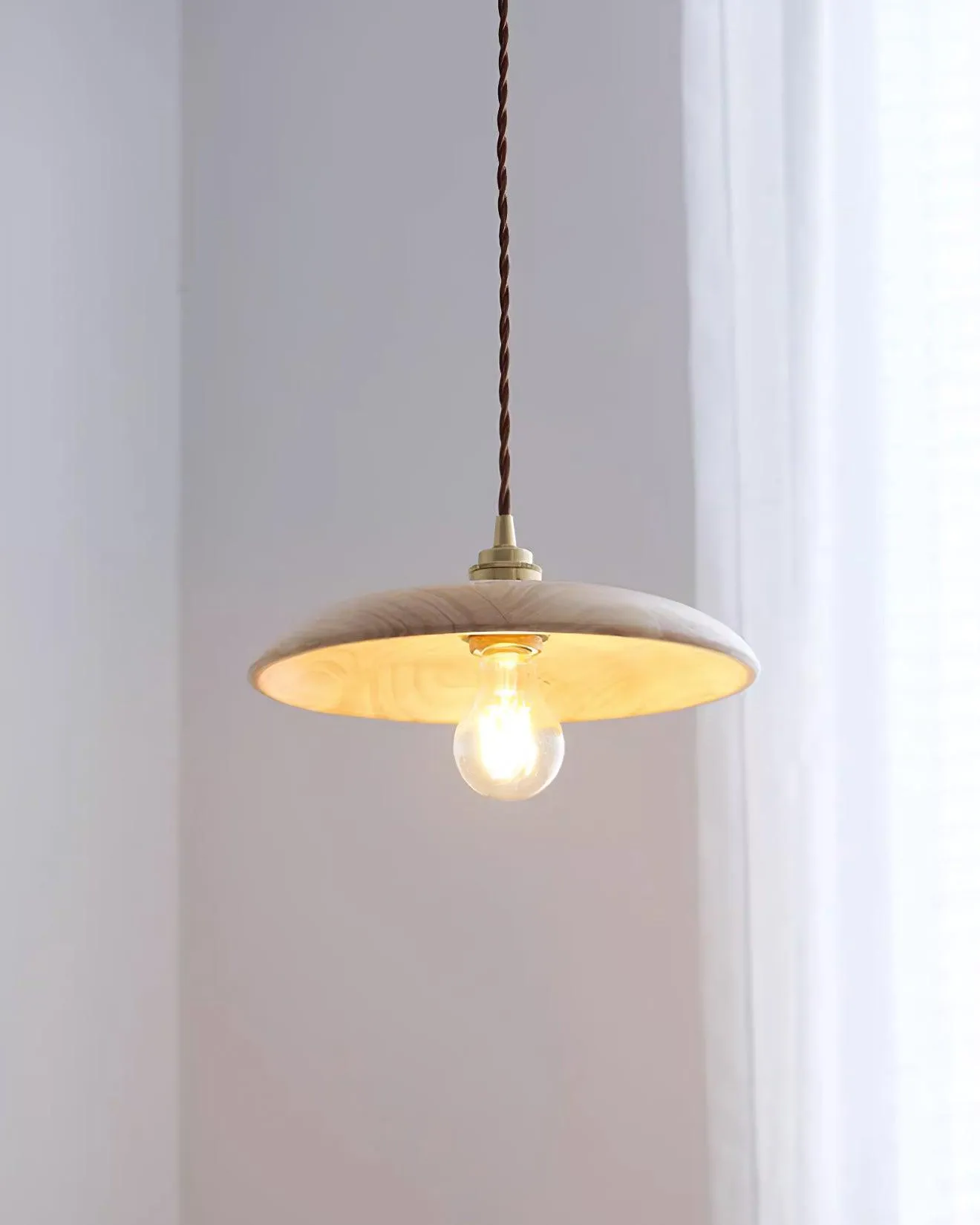 Renzo Wood Pendant Lamp