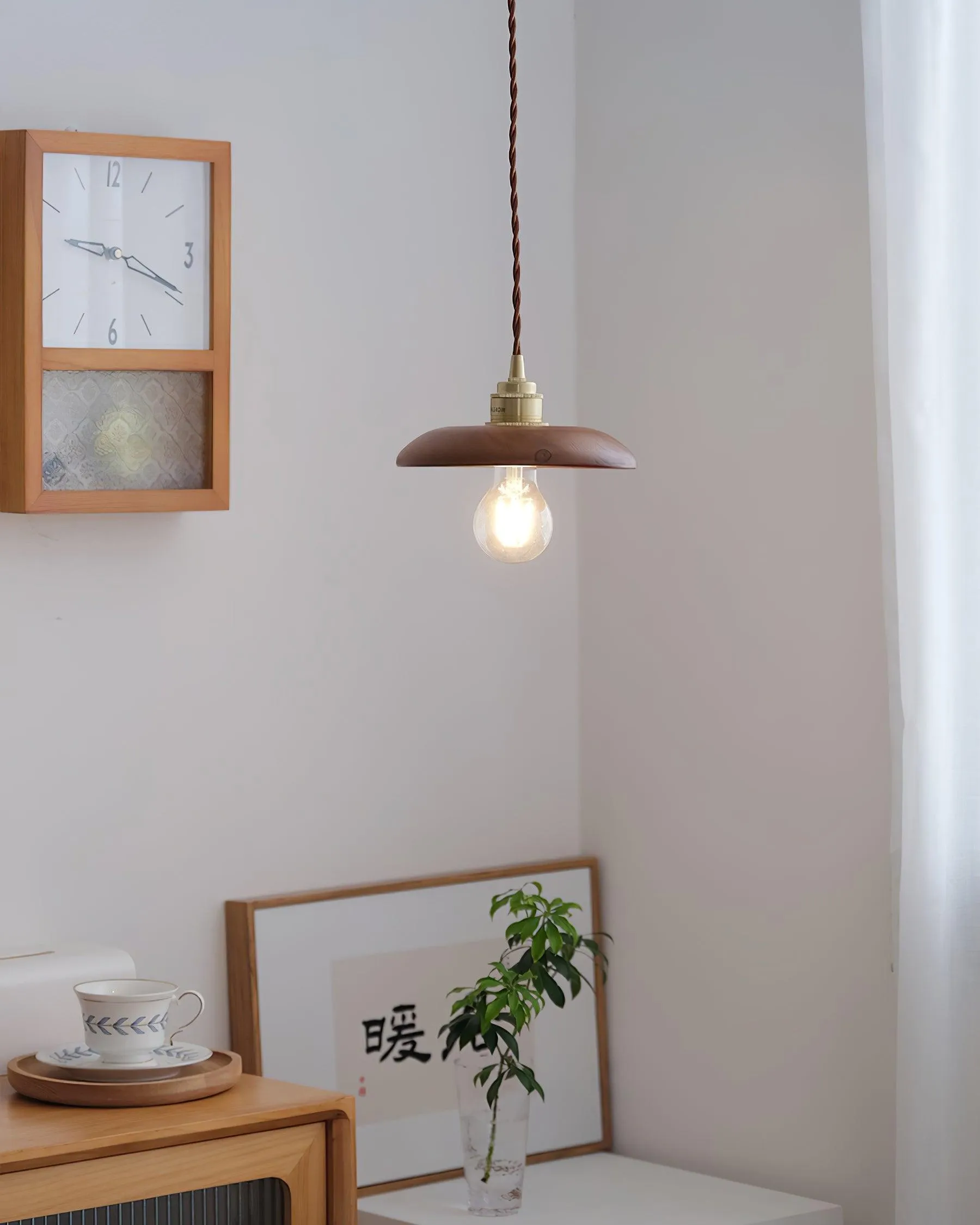 Renzo Wood Pendant Lamp