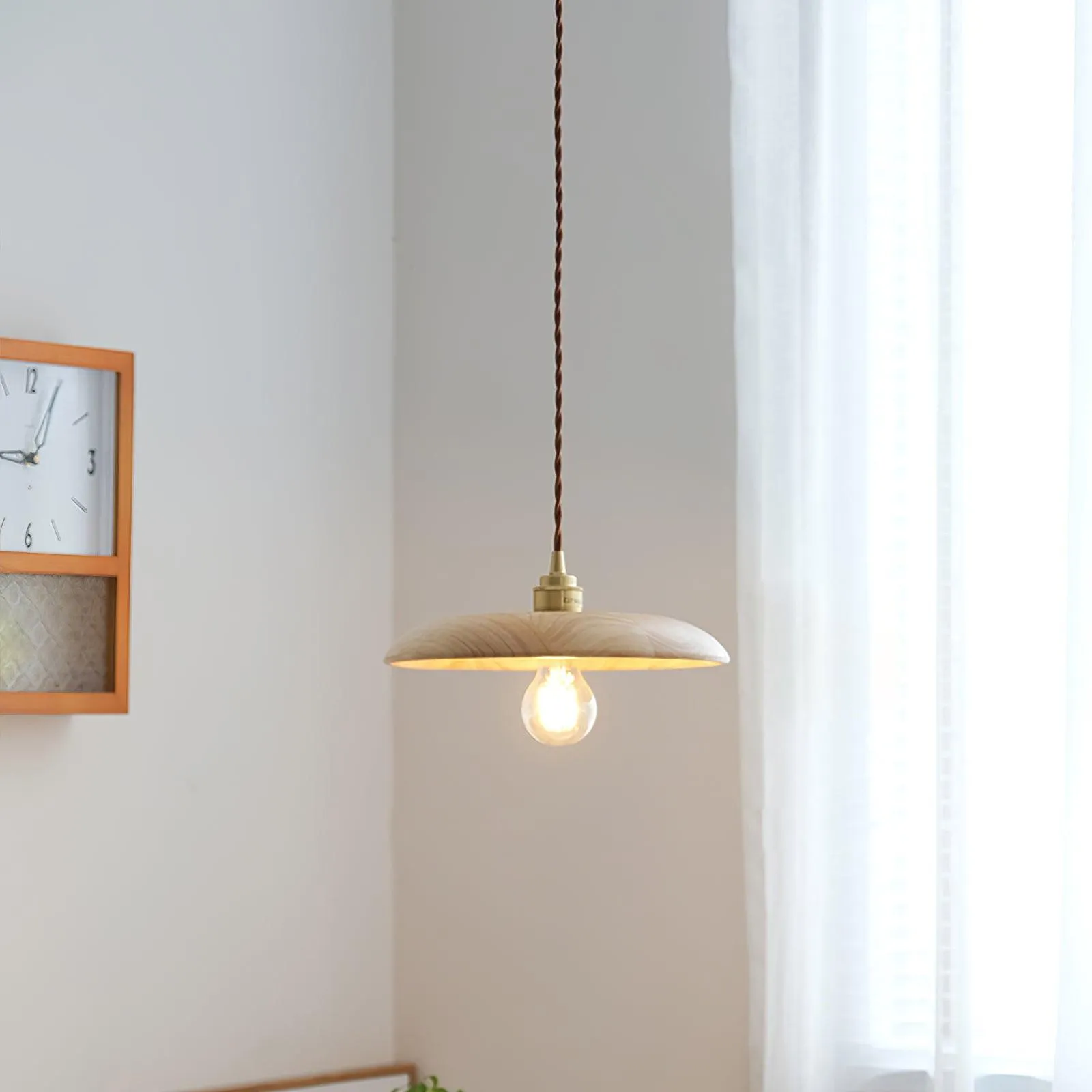Renzo Wood Pendant Lamp
