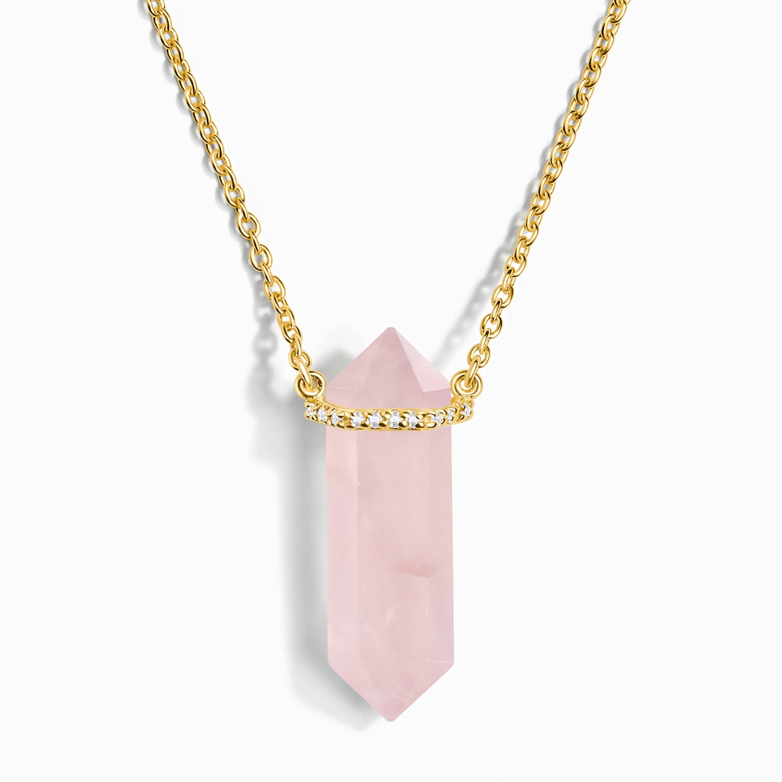 Rose Quartz Necklace - Supernal