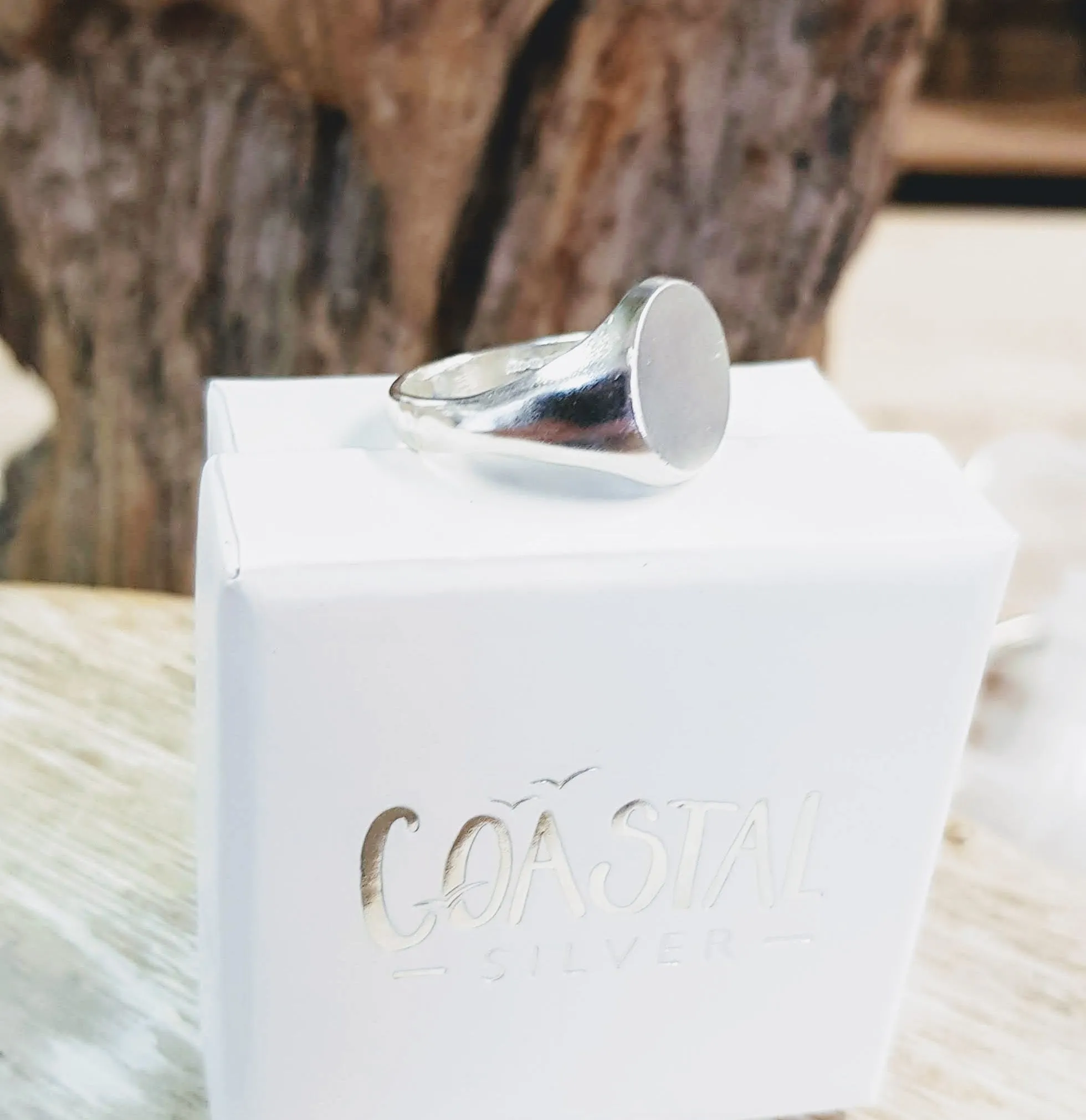 Round Signet Ring