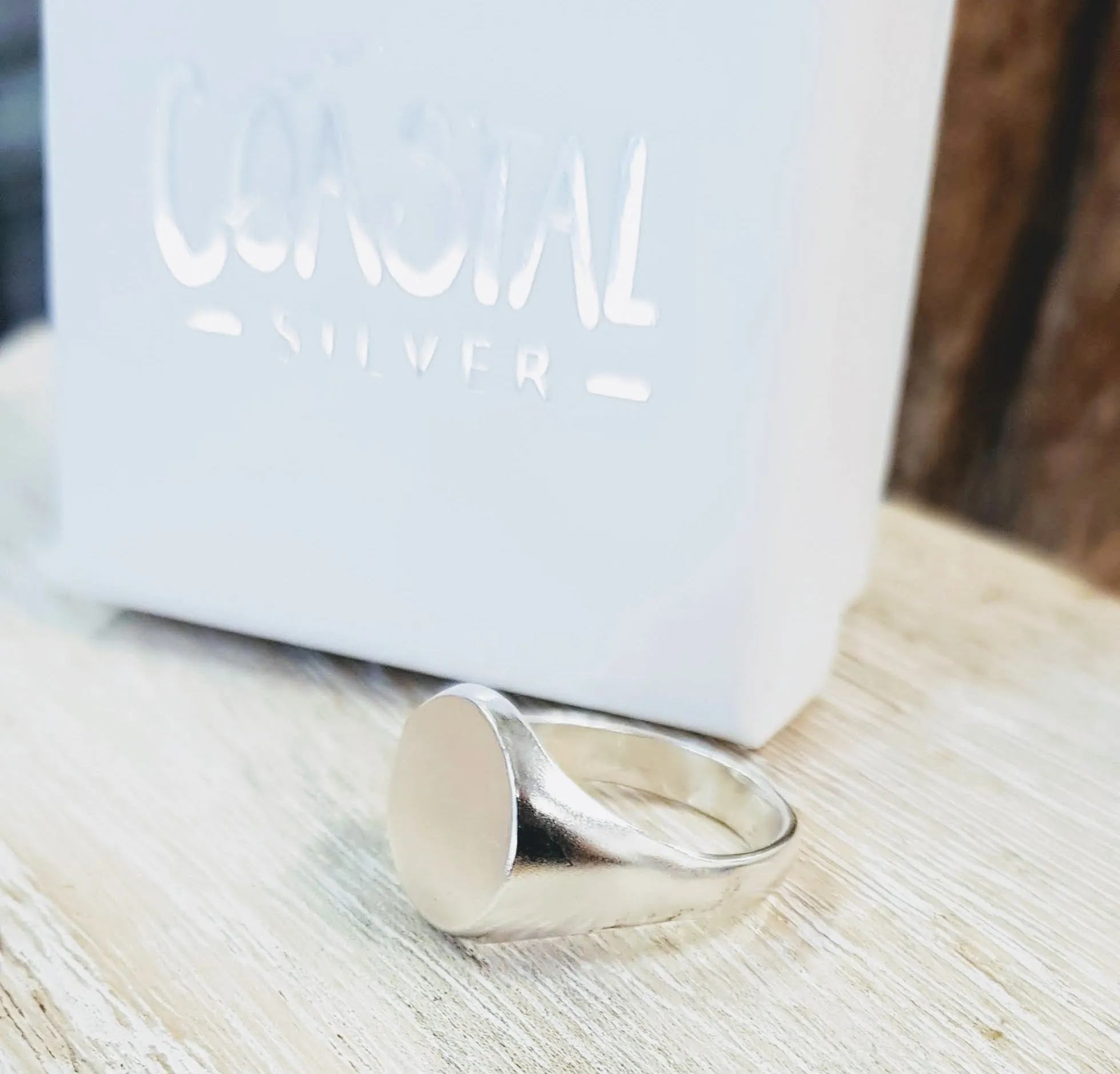 Round Signet Ring