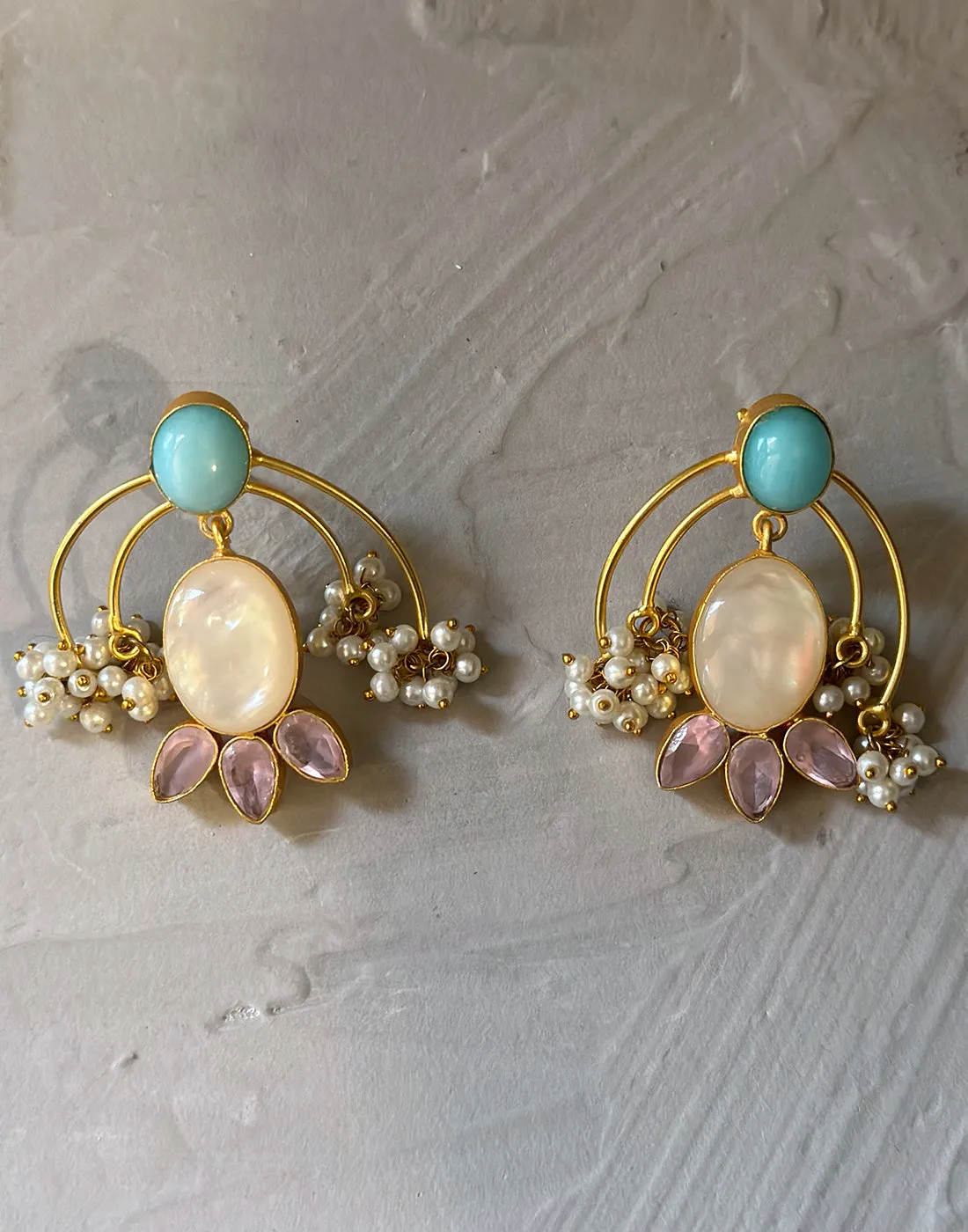 Shell Chandelier Earrings