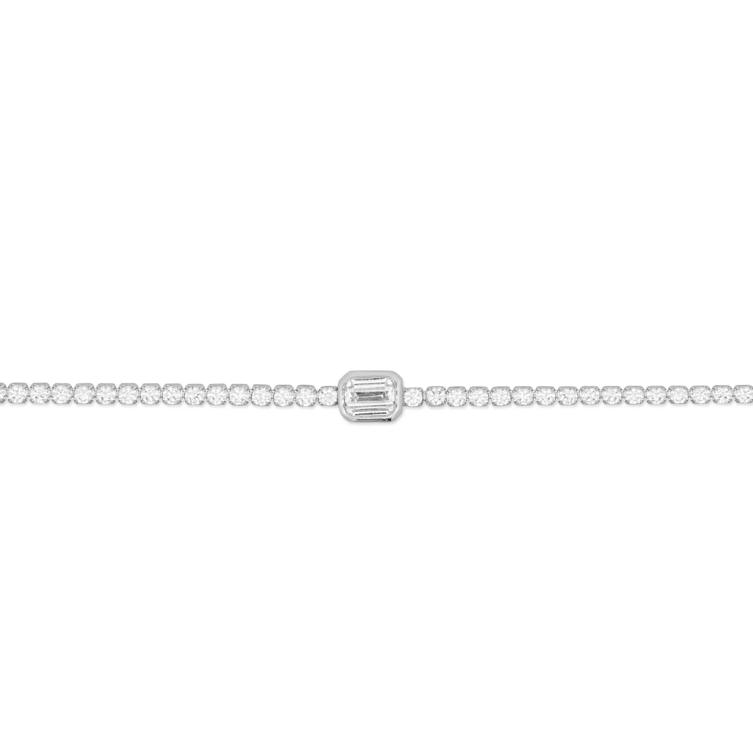 Silver Blanca Tennis Bracelet