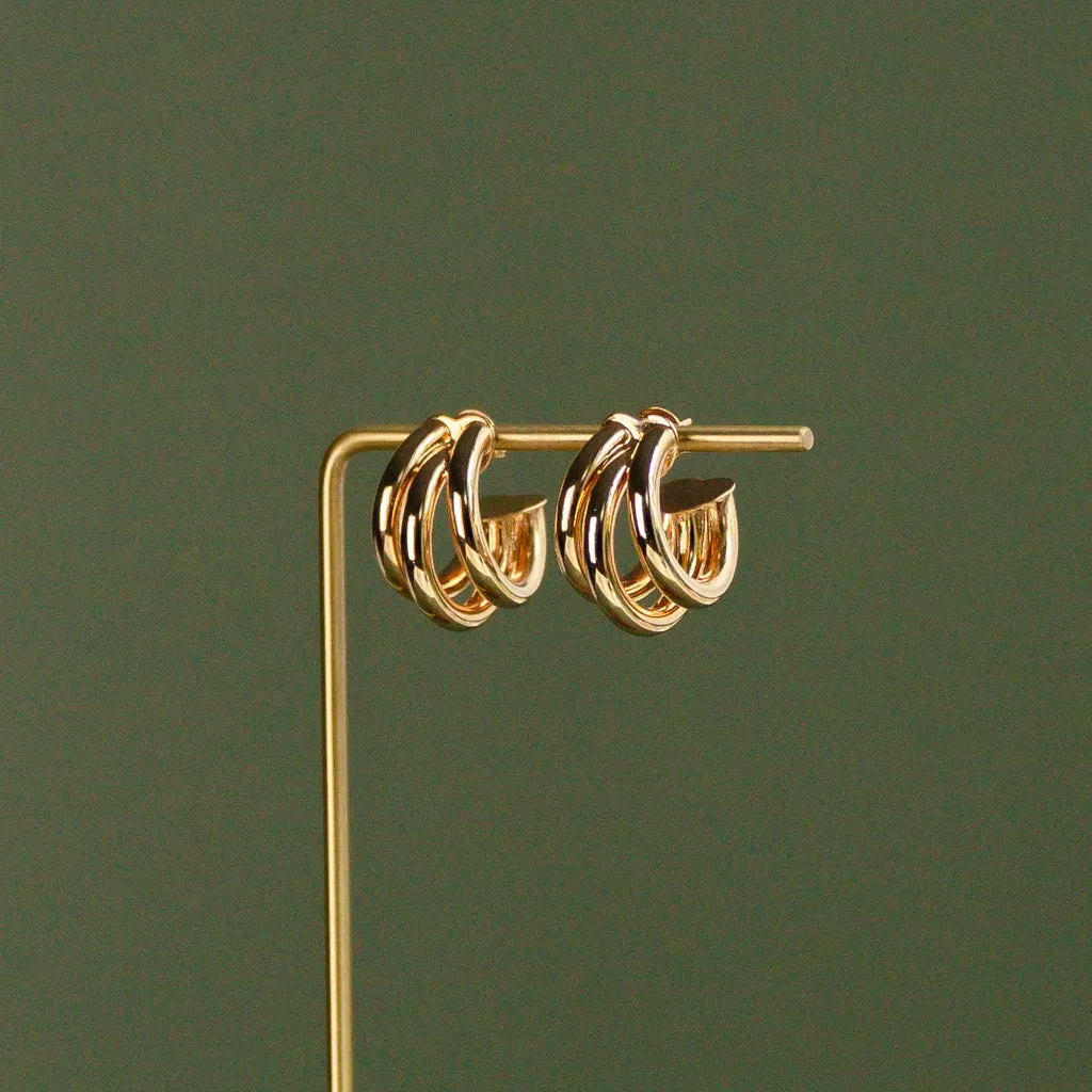 Tipple Line Hoop Earrings