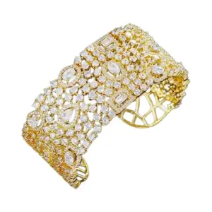 Venezia Cuff Bracelet - Gold