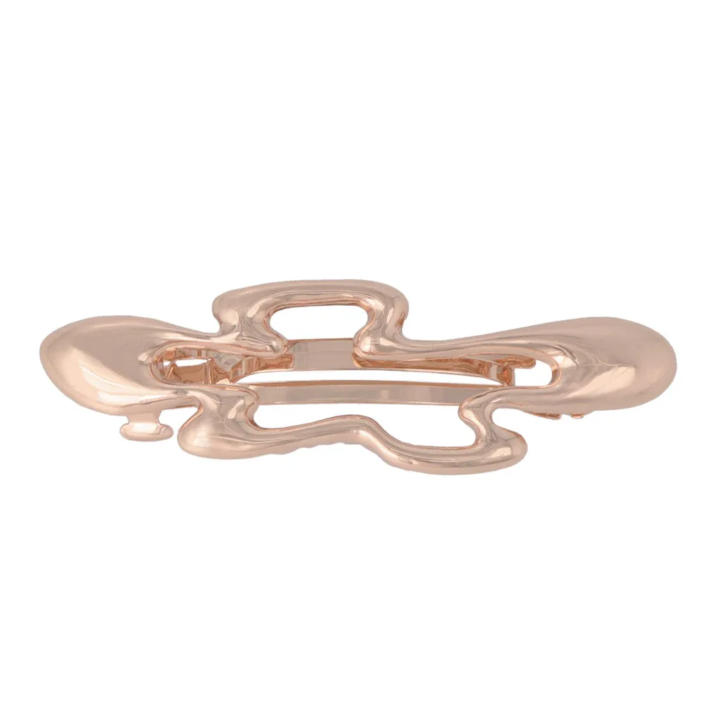 Wavy Flower Hair Barrette