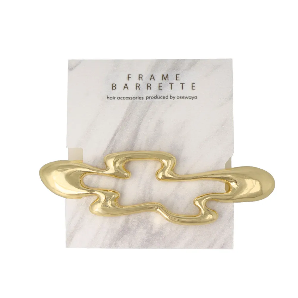 Wavy Flower Hair Barrette