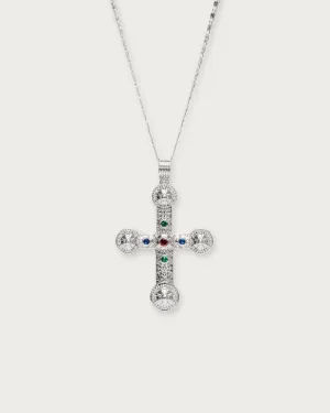 XL Cross Chain in Silver