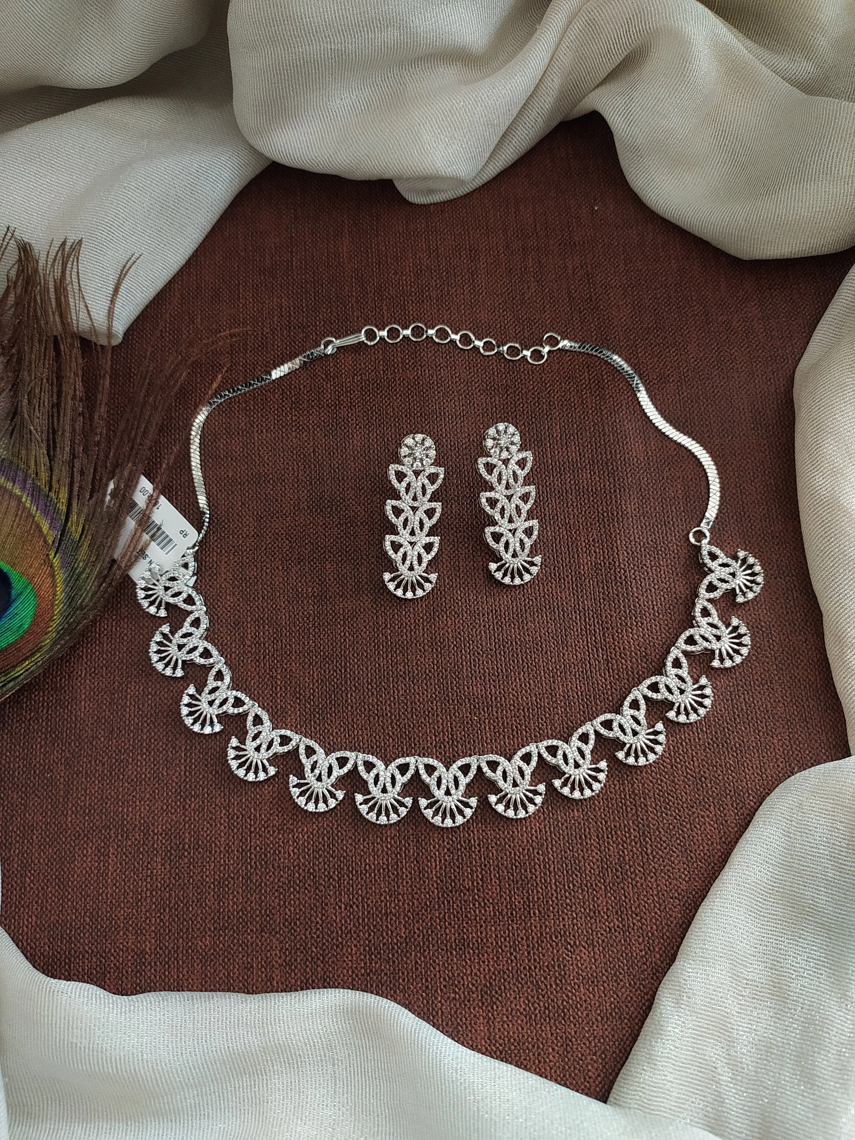 Zircon Necklace Set